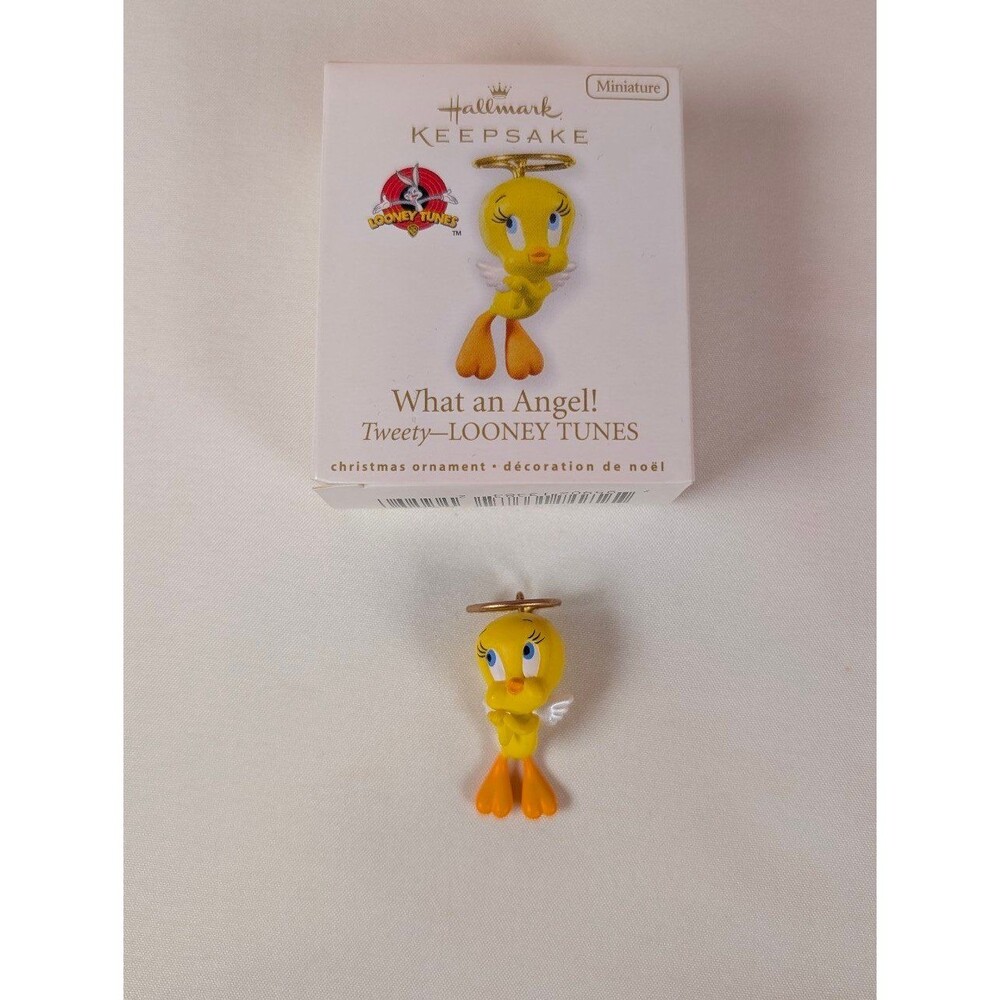 Hallmark Keepsake Ornament Miniature What an Angel! Tweety Looney Tunes 2010